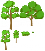 Texture Atlas - Trees